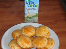 Empadão de palmito com iogurte