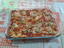 Lasanha de berinjela