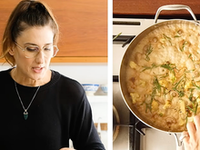 Receita vegetariana vapt vupt de uma panela só: essa couve-flor suculenta e cremosa da Paola Carosella vai deixar seu almoço chique