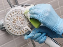 Não precisa de bicarbonato e muito menos de água sanitária: a maneira ideal de remover o calcário dos ralos do chuveiro e evitar a baixa pressão da água