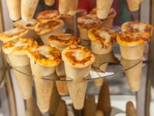 Pizza de cone: confira a receita completa