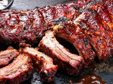 Costelinha com molho barbecue (outback)