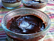 Creme de cupuaçu com chocolate