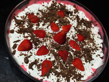 Gelato de morango do Flávio