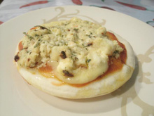 Minipizza com Dippas
