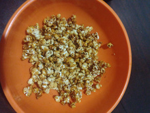 Pipoca caramelizada