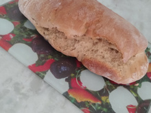 Pão feito com fermento em pó