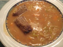 Sopa delícia de feijão