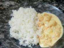 Frango ao molho de requeijão