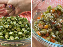 O quiabo de micro-ondas mais fácil do mundo é perfeito para colocar o vegetal no cardápio sem trabalho!