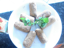 Croquete de carne moida