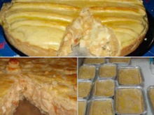 Torta cremosa de palmito