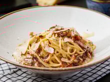 Macarrão à carbonara