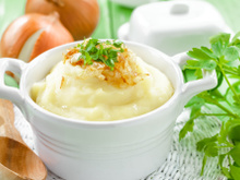 Purê de batatas com Cream Cheese