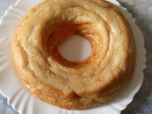 Pudim de pão rápido e simples