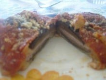 Berinjela recheada à Milanesa e Parmeggiana