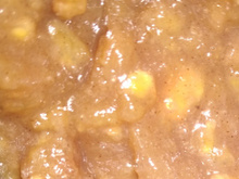 Doce de banana com canela