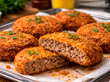 Você nunca pensou em fazer carne moída assim: a versão à milanesa surpreende tanto que até parece filé mignon