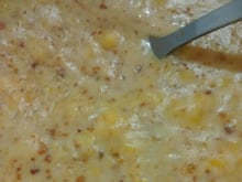 Canjicada de amendoim