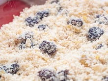 Farofa de uvas passas da Nice