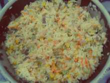 Arroz temperado