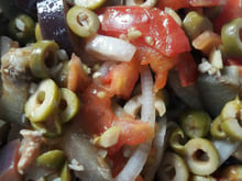 Salada de berinjela