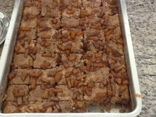 Calda de maçã com limão para bolo integral