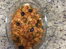 Filé de peixe com molho de camarão