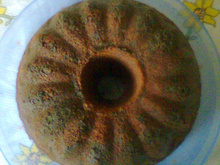 Bolo de fubá com canela