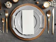 Jogo americano ideal para criar combinações únicas na sua mesa