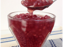 Sagu de vinho de micro-ondas