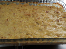 Peito de frango com creme de milho