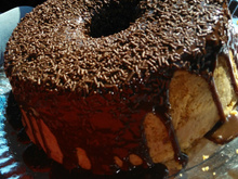 Pão de ló amendoim