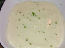 Mousse de limão com leite em pó