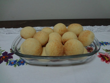 Pão de queijo especial com polvilho e fécula