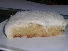 Pavê de abacaxi com coco