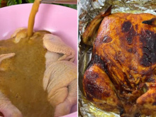 Deixo meu frango muito mais gostoso que qualquer peru de Natal com essa marinada poderosa