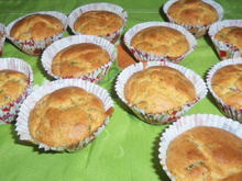 Bolinho presunto e Queijo
