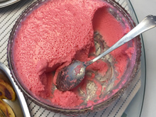 Gelatina cor de rosa