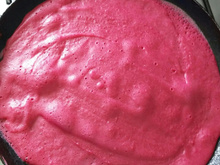 Panqueca de beterraba