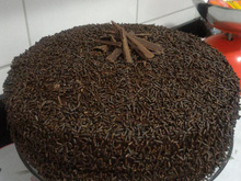 Bolo de chocolate molhadinho