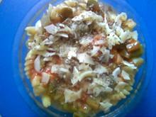 Macarrão pizza