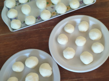 Pão de queijo com Mussarela