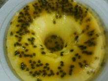 Pudim de maracujá