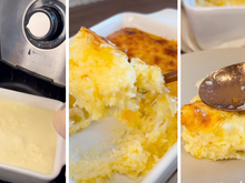 Cocada cremosa na airfryer: a sobremesa de 20 minutos que vai te surpreender e fica uma delícia com sorvete