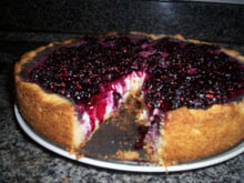 Torta de amoras