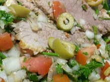 Salada de carne fria à la Shindú