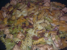Frango à la Badajoz