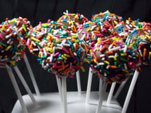Brigadeiro no palito