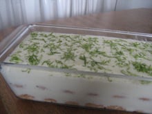 Pavê de limão com leite em pó